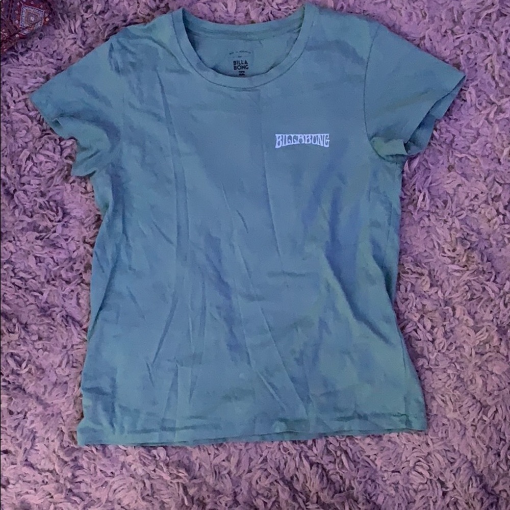 women’s billabong t-shirt teal